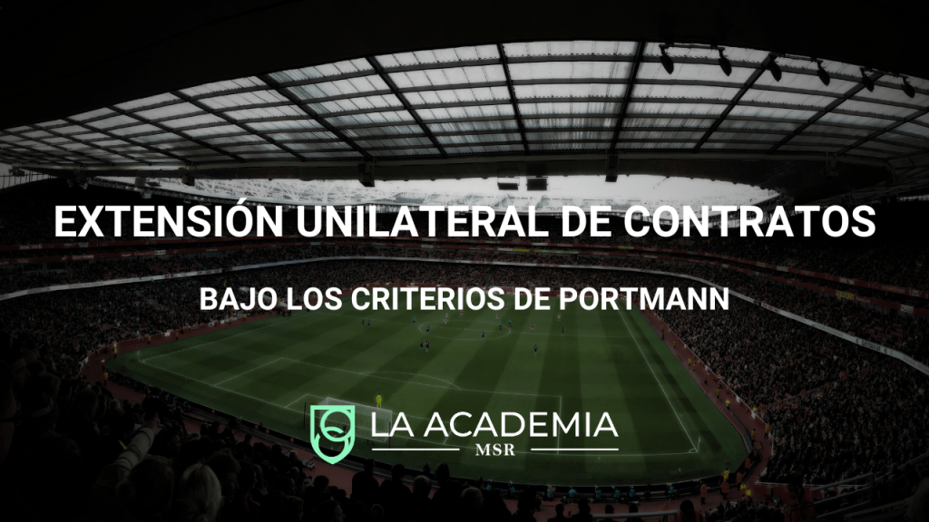 Extension unilateral de contratos de futbolista